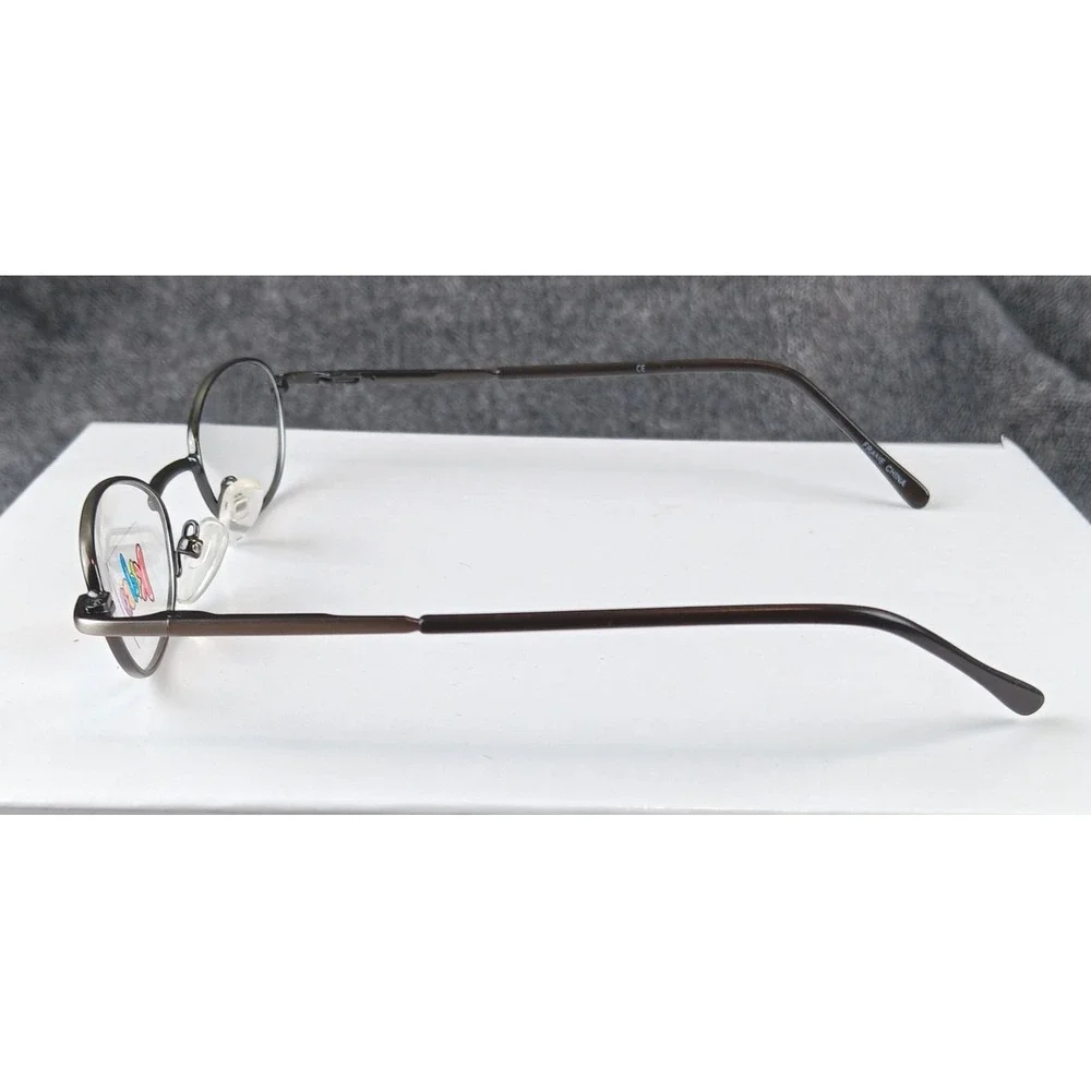 Kidco Silver Minnow 43-18-125 Kids‎ Eyeglasses Frames Oval Brown